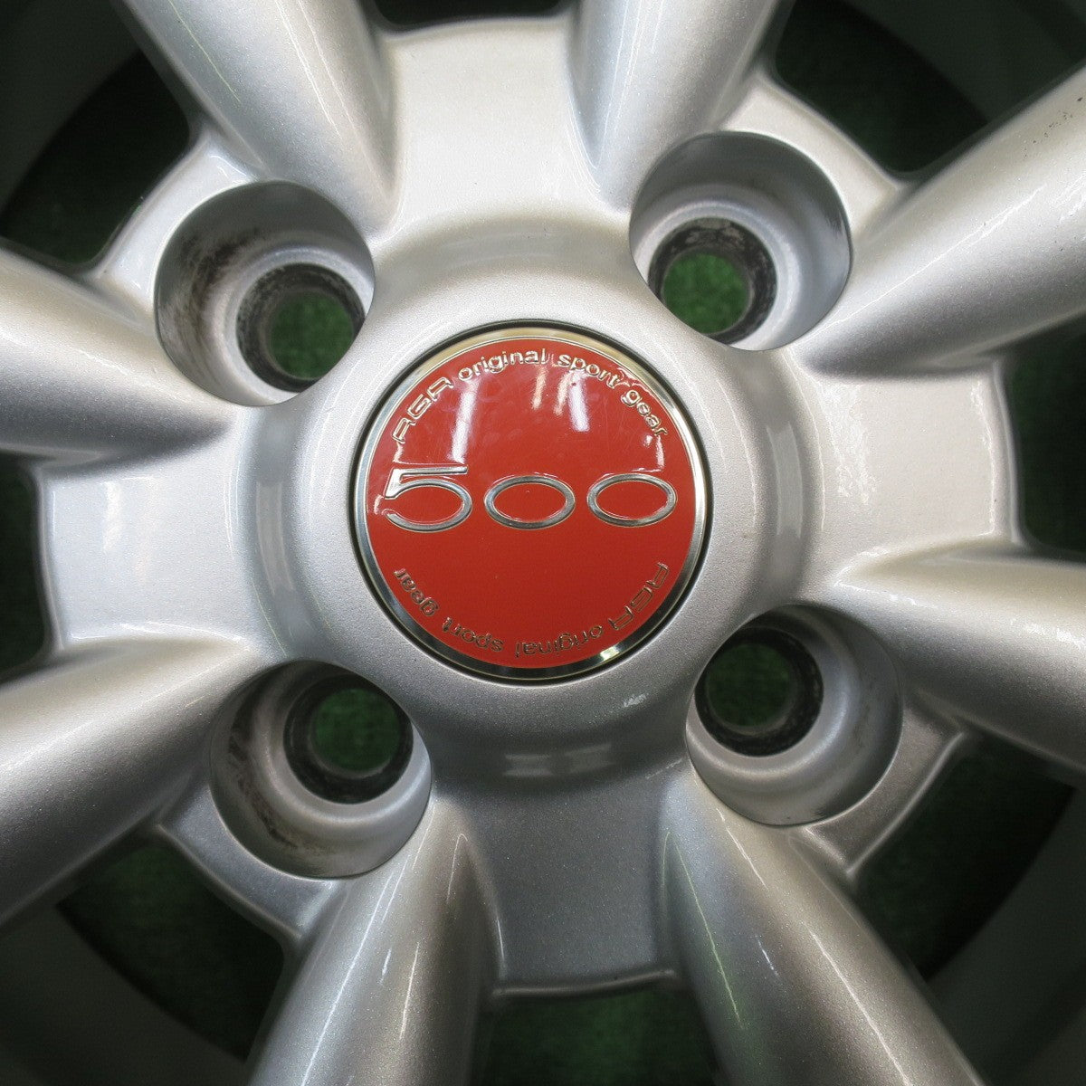 バリ溝！21年！キレイ！9.5分★FIAT フィアット 500 AGA 500 175/65R14 スタッドレス ダンロップ ウインターマックス WM02 14インチ PCD98/4H★5110406NJス