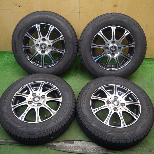 バリ溝！24年！9.5分以上★スタッドレス 145/80R13 ヨコハマ アイスガード iG60 RiZLEY ライツレー 13インチ PCD100/4H★5082703Hス