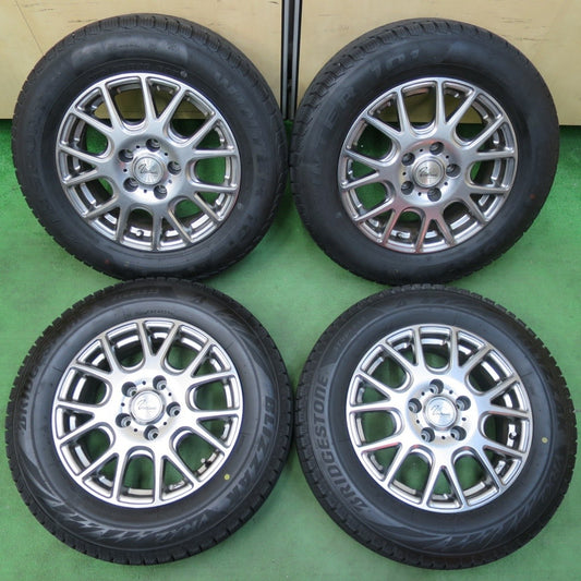 バリ溝！22年！9.5分★スタッドレス 195/65R15 ブリヂストン ブリザック VRX2 ATR SPORT WINTER 101 Verthandi 15インチ PCD114.3/5H★5011707イス