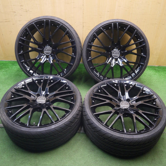 バリ溝！9.5分★Carlsson RSF 235/30R20 デルマックス ULTIMA SPORT 20インチ カールソン PCD114.3/5H★5071101Hノ