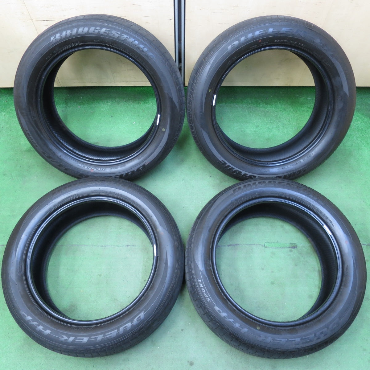 4本価格！22年★225/55R18 ブリヂストン デューラー H/P SPORT タイヤ 18インチ フォレスター XV 等★5041209イノタ