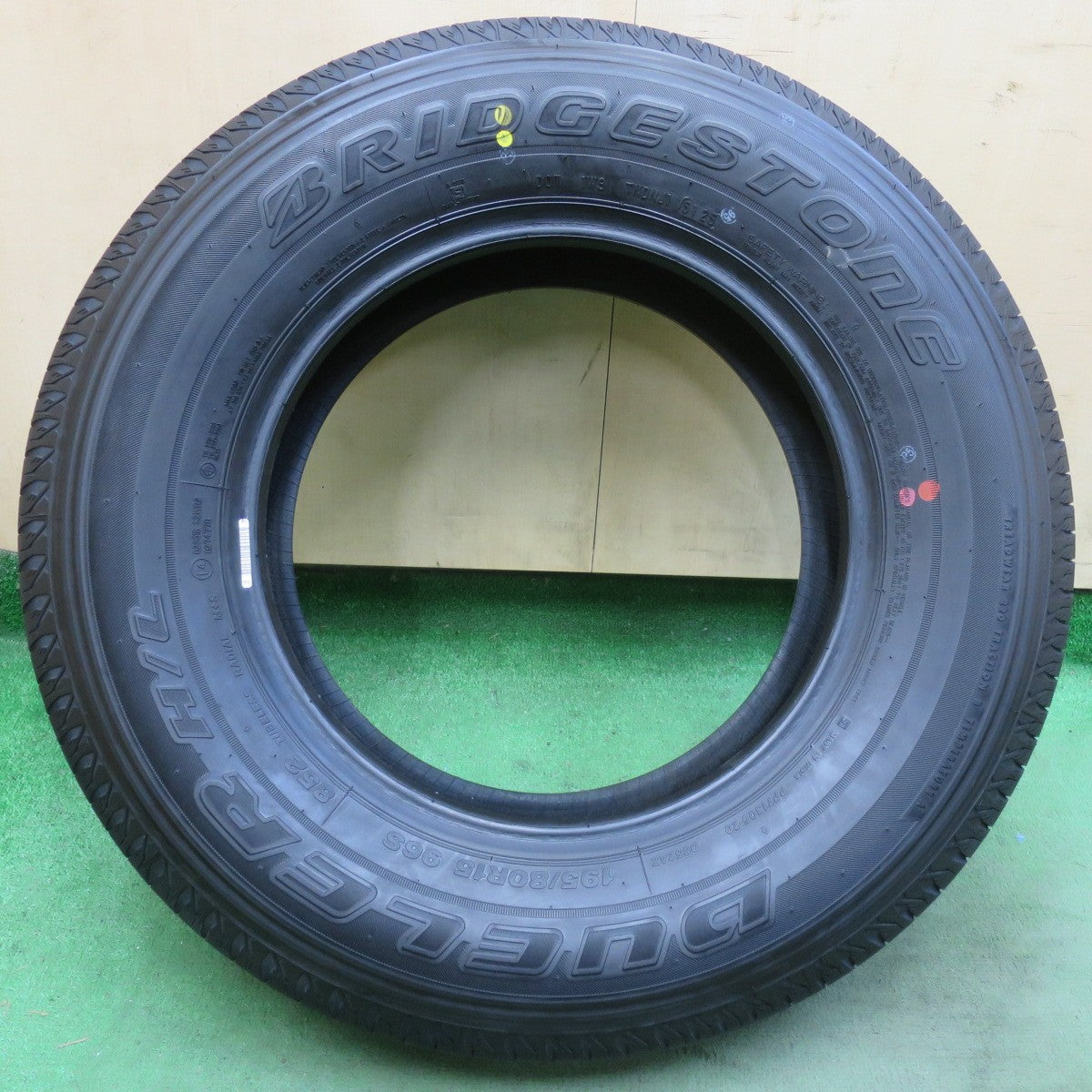 新車外し！25年！1本★195/80R15 ブリヂストン デューラー H/L 852 DUELER タイヤ 15インチ ジムニー シエラ ジムニー ノマド 等★6052303イノタ
