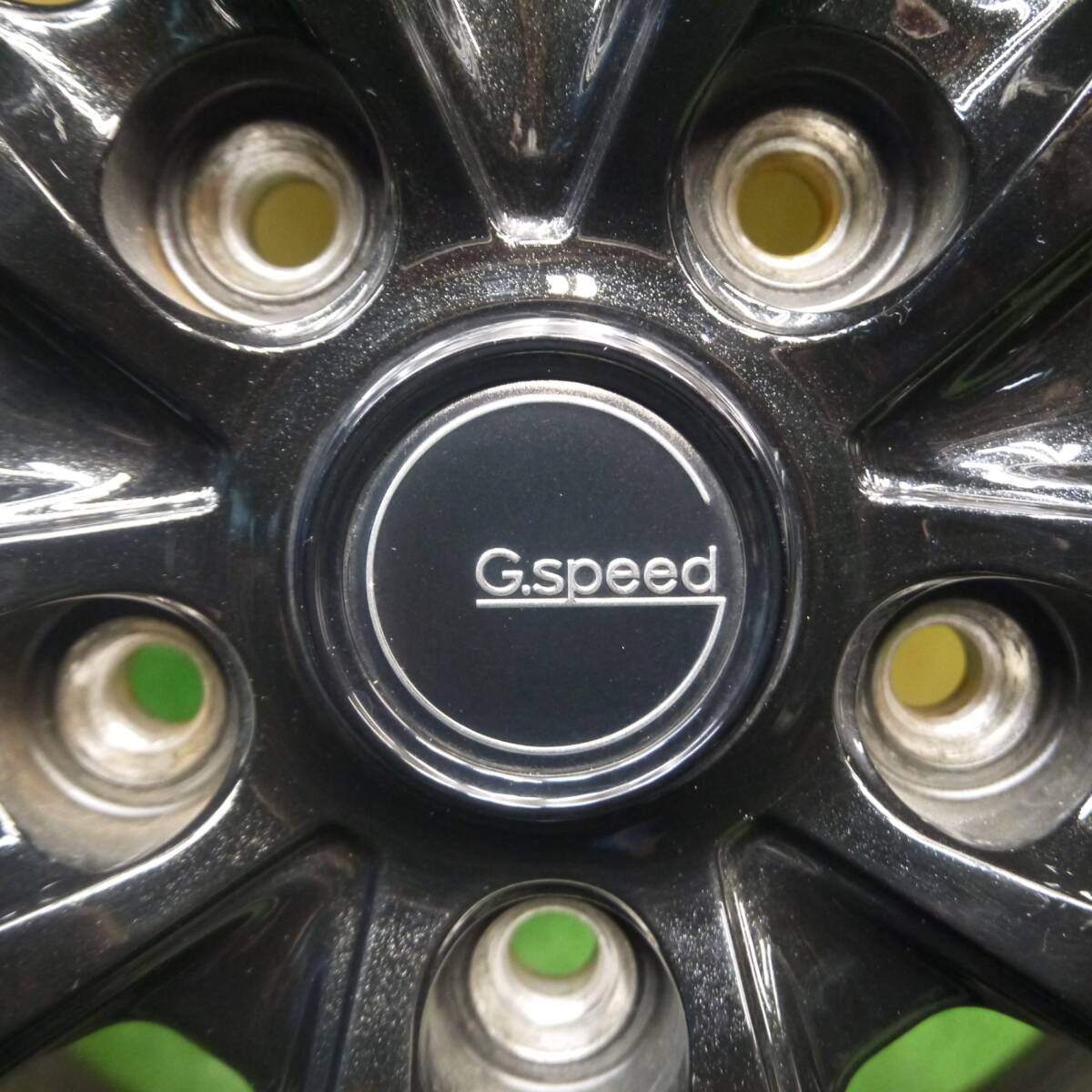 バリ溝！キレイ！9.5分以上★スタッドレス 195/65R15 グッドイヤー アイスナビ6 G.speed Gスピード 15インチ PCD114.3/5H★5021907Hス