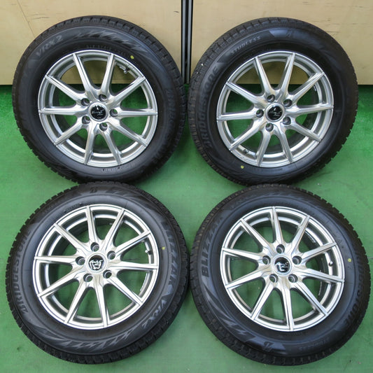 [送料無料] バリ溝！22年！キレイ！9.5分以上★スタッドレス 205/60R16 ブリヂストン ブリザック VRX2 Euro-S Stream MiD PCD114.3/5H★4102104イス