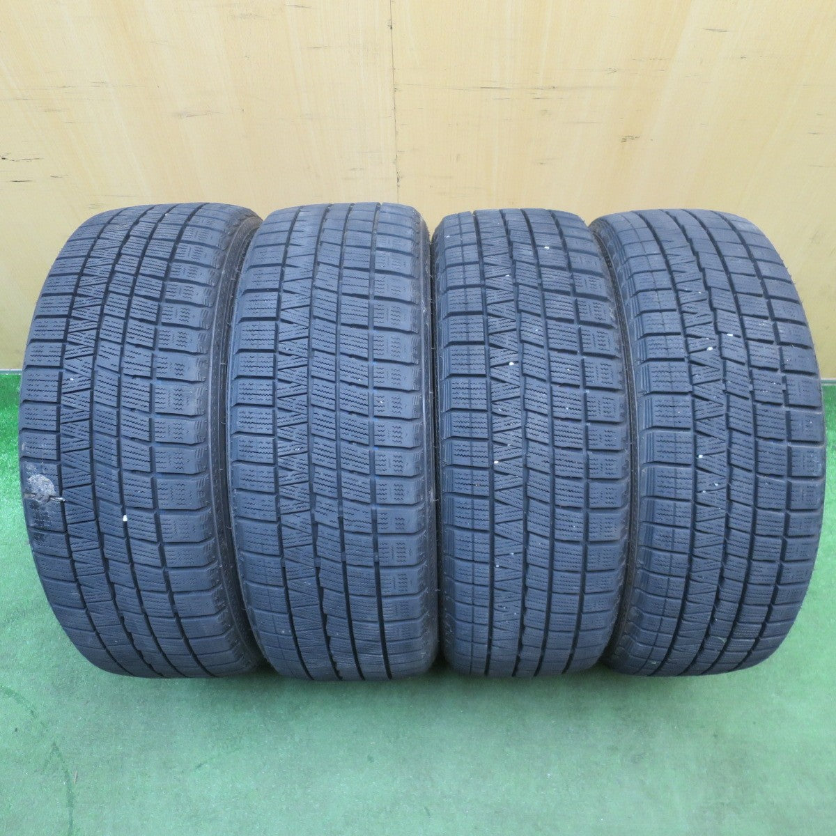 バリ溝！9.5分★トヨタ MR-S ZZW30 純正 MIDSHIP RUNABOUT 185/55R15 195/55R15 スタッドレス ナンカン CORSAFA 15インチ PCD100/4H★6050404NJス
