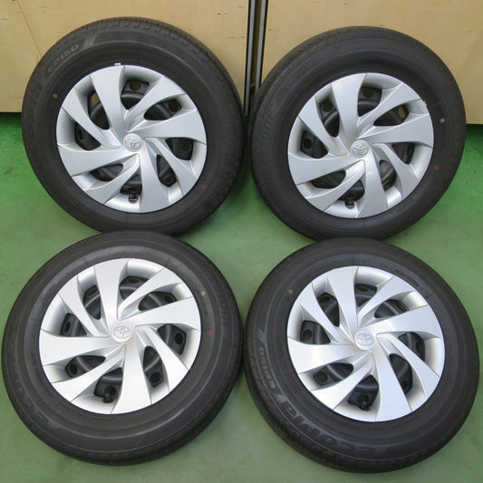 キレイ◎トヨタ ヤリス 純正 スチール 175/70R14 ブリヂストン エコピア EP150 14インチ PCD100/4H◎6061509イノ
