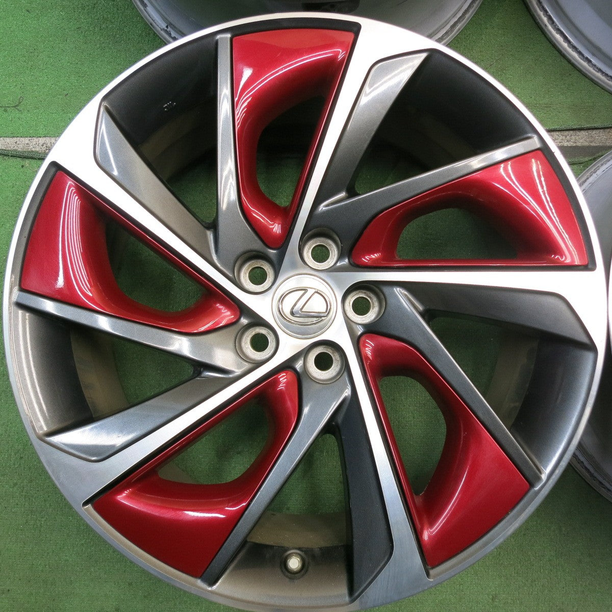センサー付き！キレイ◎レクサス RX 純正 オプション ホイール 20インチ 20×8J PCD114.3/5H◎6080805HAホ