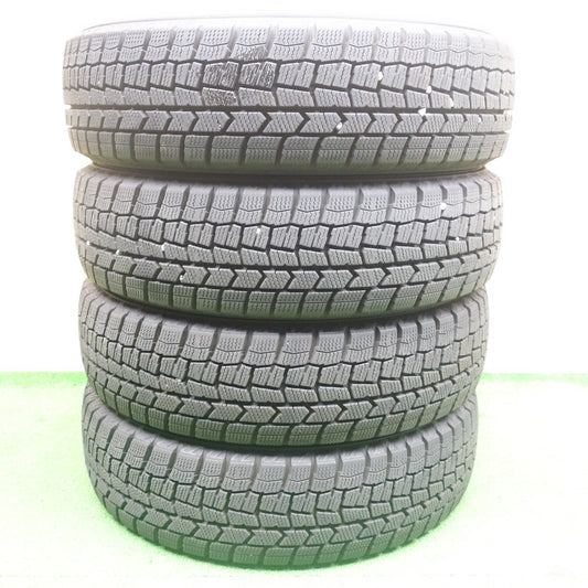 バリ溝！24年！9.5分★スタッドレス 155/65R14 ダンロップ ウインターマックス WM02 タイヤ 14インチ ワゴンR タント ムーヴ デイズ N-BOX 等★6051602KTスタ