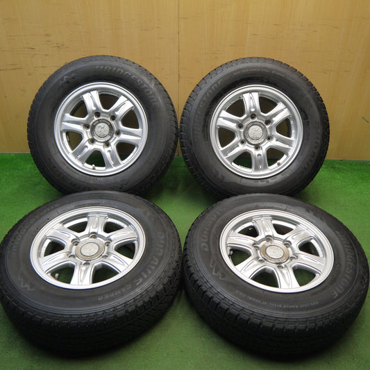 4本価格！23年★KEELER 195/80R15 107/105L スタッドレス ブリヂストン デュラビス CANPER キーラー 15インチ PCD139.7/6H★5050913Hノ