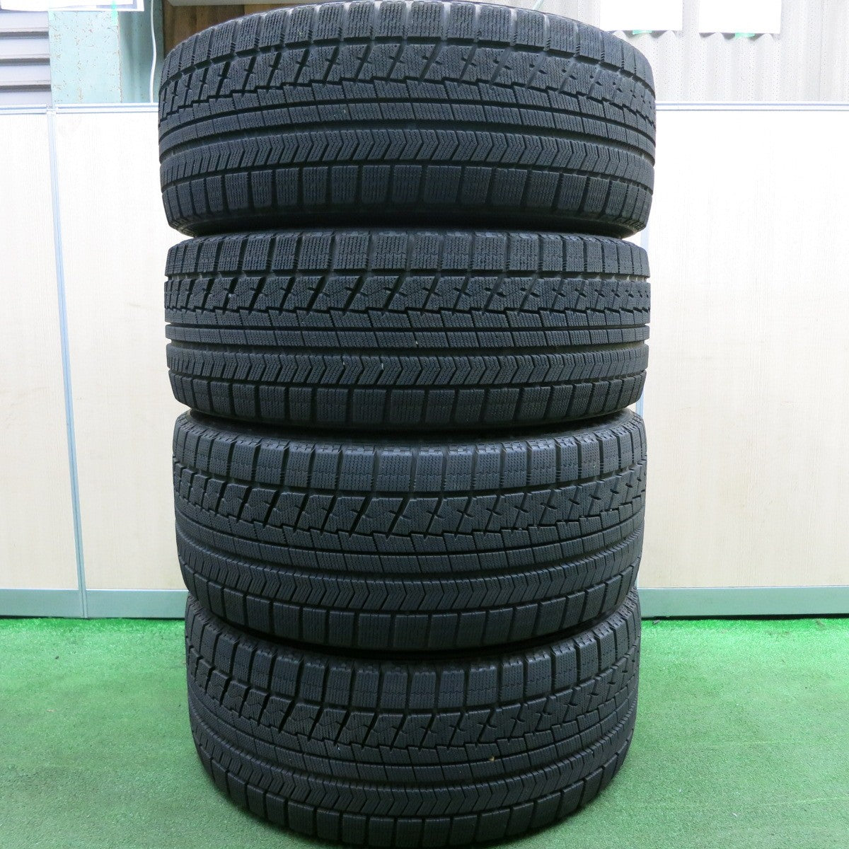 *送料無料* センサー付！バリ溝！9.5分★レクサス LS500h Fスポーツ 純正 245/45R20 275/40R20 スタッドレス ブリヂストン ブリザック RFT PCD120/5H★4032901HAス
