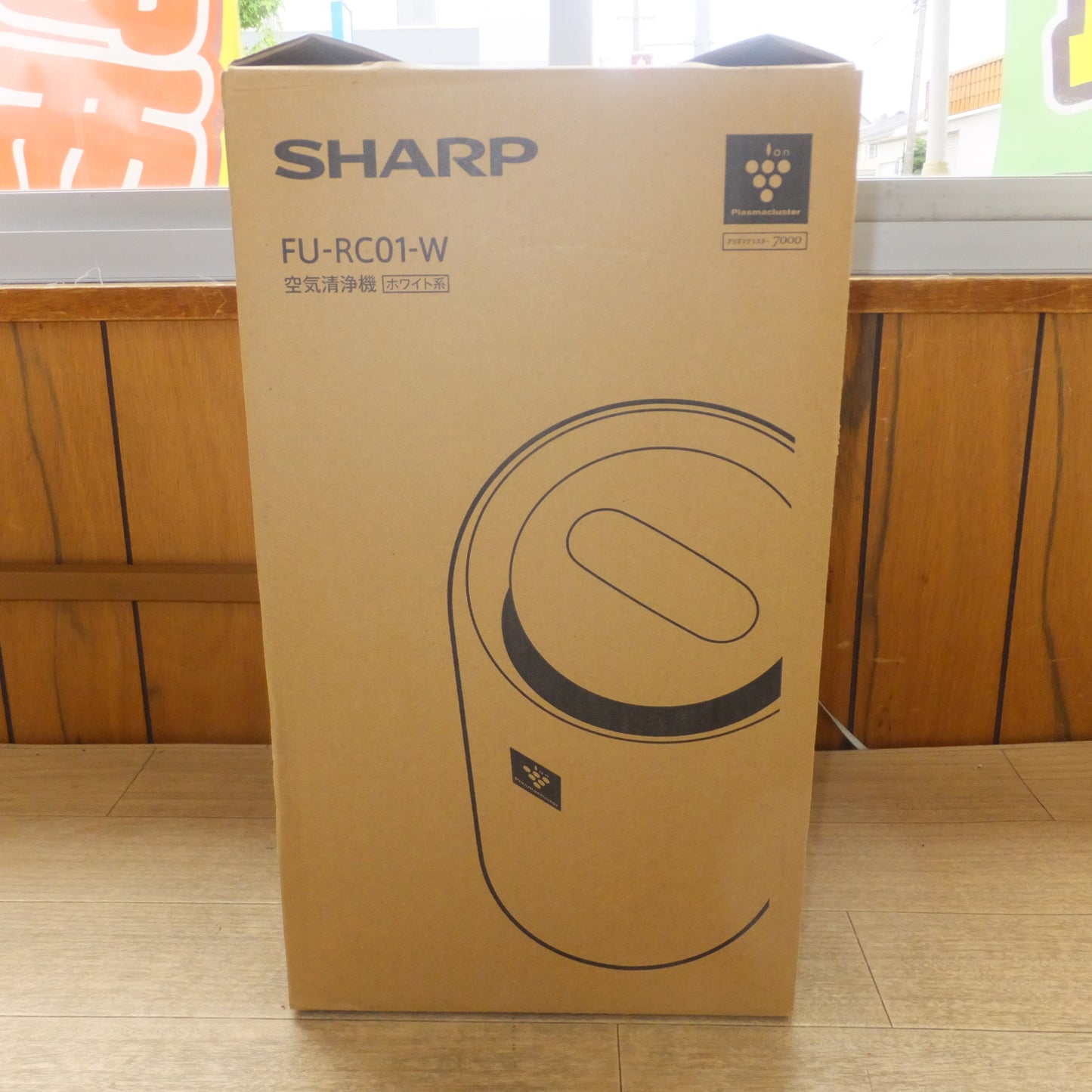 [送料無料] 未使用★シャープ SHARP 2023年製 空気清浄機 FU-RC01-W ホワイト系　100V 50/60Hz★