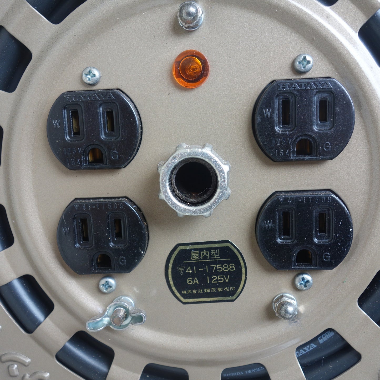◆ハタヤ サンタイガー コード リール GT-301K  延長 コード 30m 電工 ドラム 屋内用 HATAYA◆