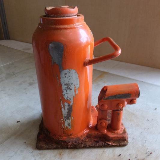 [送料無料] ◆マサダ 油圧ジャッキ MHK-15N 工具 15トン 15ton 15TON 15000kg 油圧式 だるま ダルマ オイル 点検 整備 自動車 車載 MASADA(5)◆