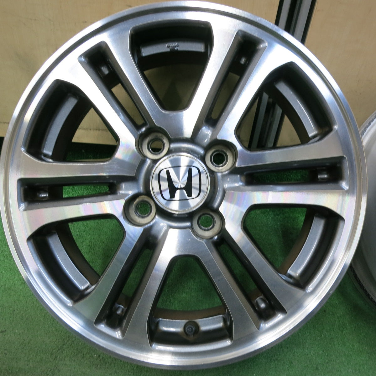 [送料無料] 4本価格★ホンダ N-BOX 純正 ホイール 14インチ 14×4.5J Nボックス PCD100/4H★5021007SYホ