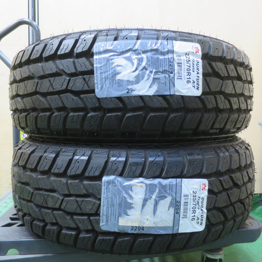 未使用！23年！2本★225/70R16 デュラターン TRAVIA A/T DURATURN 16インチ タイヤ デリカ D:5 エクストレイル CX-5 等★6073005イノタ