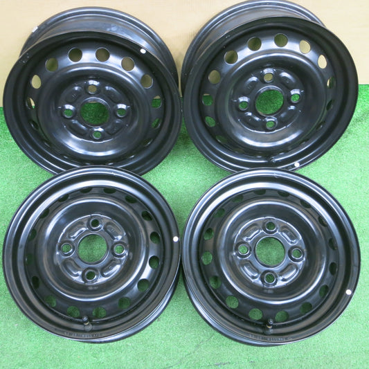 新車外し★ダイハツ ハイゼット カーゴ 純正 スチール ホイール 12インチ 12×4.00B PCD100/4H★6021501NKホ