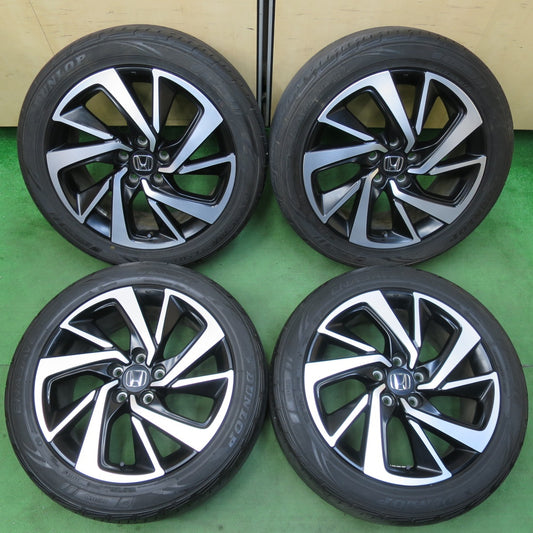 [送料無料] キレイ★ホンダ RU系 ヴェゼル RS 純正 225/50R18 ダンロップ エナセーブ EC503 18インチ PCD114.3/5H★5020305イノ
