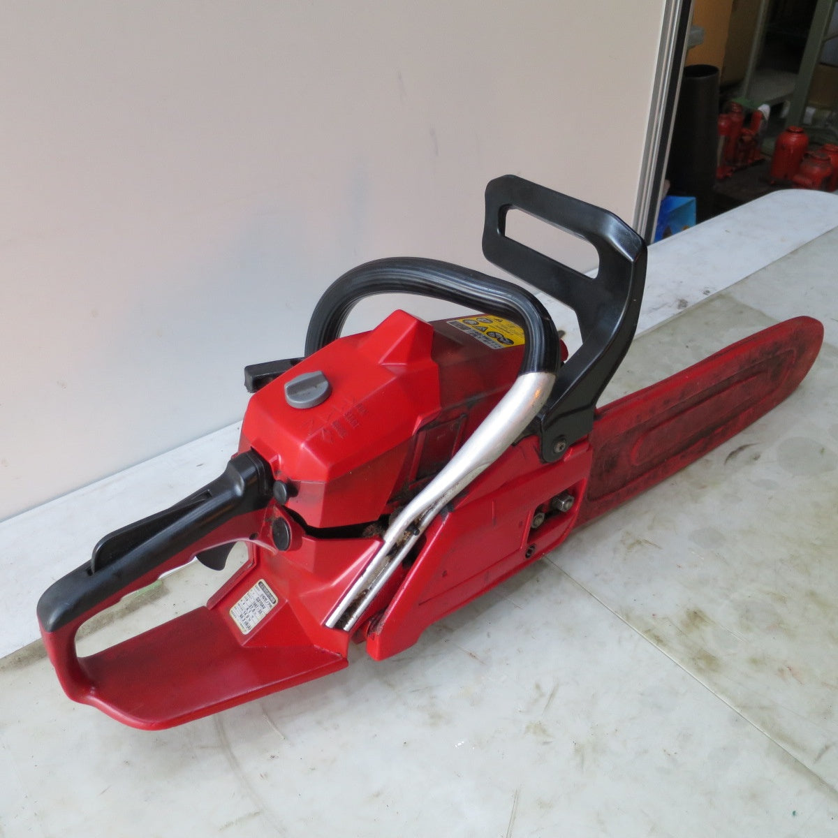 [送料無料] ◆ゼノア エンジン チェンソー G370AV 切断機 工具 チェーンソー 軽量 ZENOAH ジャンク品◆