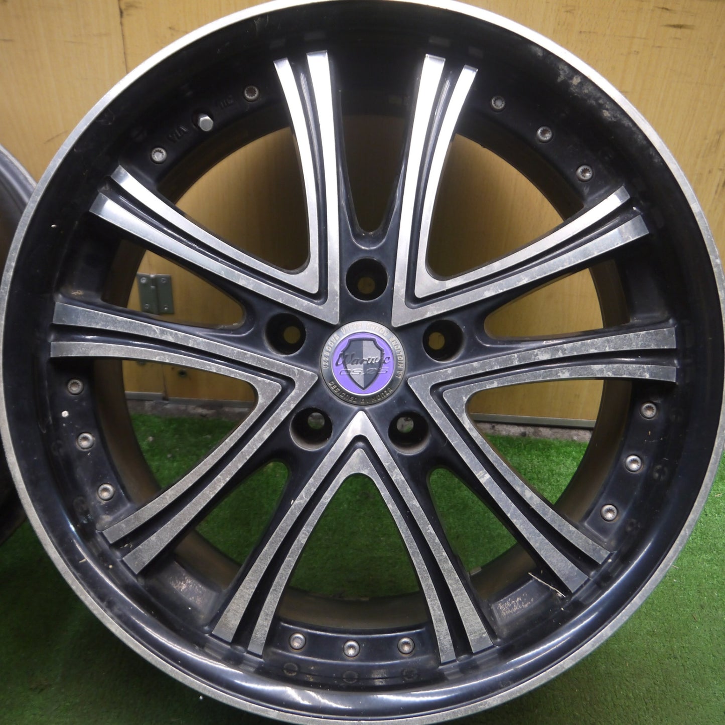 *送料無料* 4本価格★Warwic DS.05 ホイール 16インチ 16×8.0J ワーウィック DS05 PCD114.3/5H★4041207Hホ
