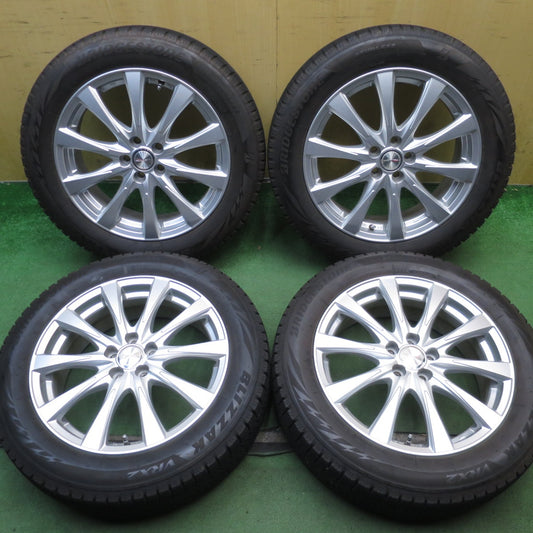 バリ溝！22年！キレイ！9分◎ライズ ロッキー 等 195/60R17 スタッドレス ブリヂストン ブリザック VRX2 JOKER ジョーカー 17インチ PCD100/5H◎6082601NJス