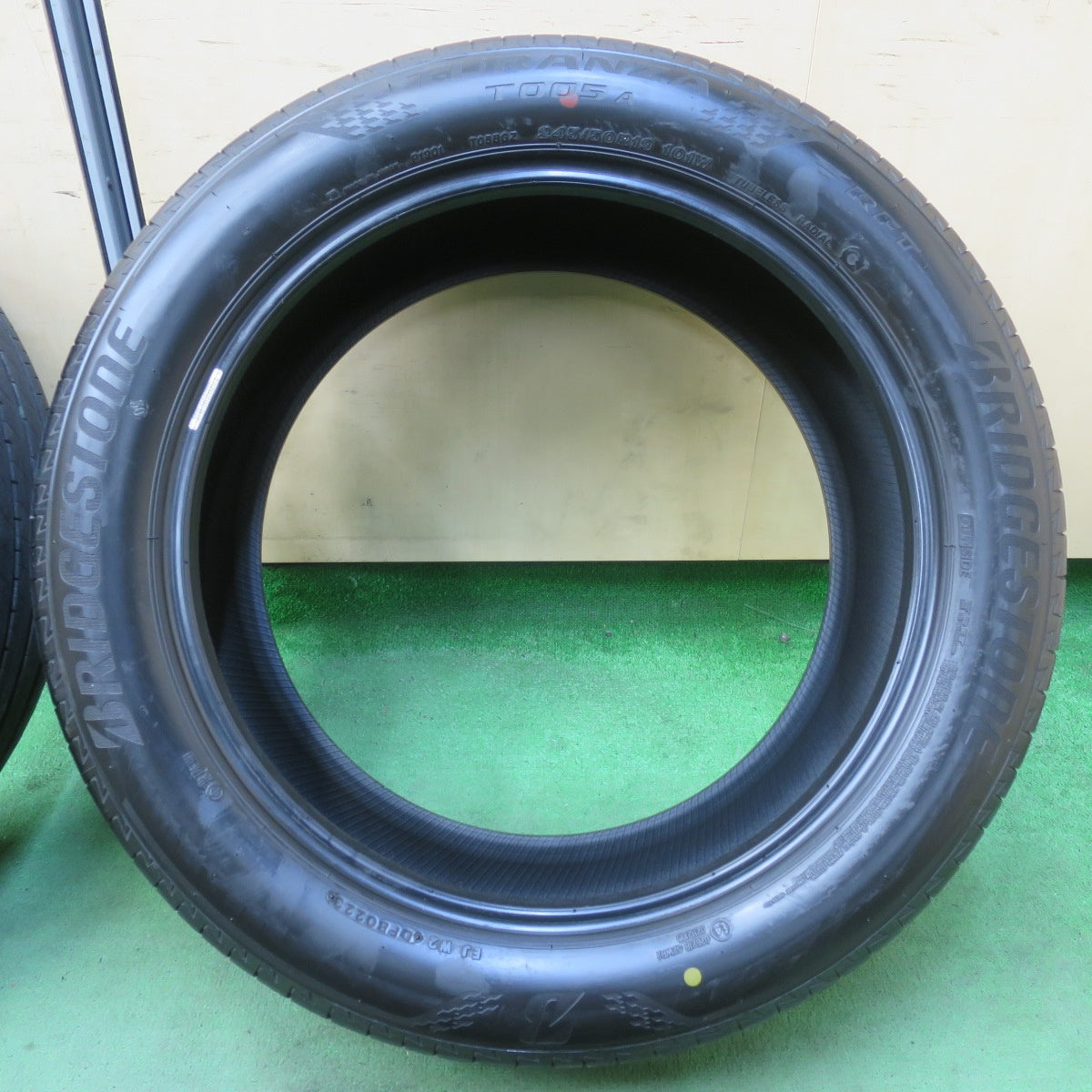 バリ溝！23年！8.5分★245/50R19 ブリヂストン トランザ T005A RFT タイヤ 19インチ レクサス LS BMW X3 X4 等★5042808イノタ