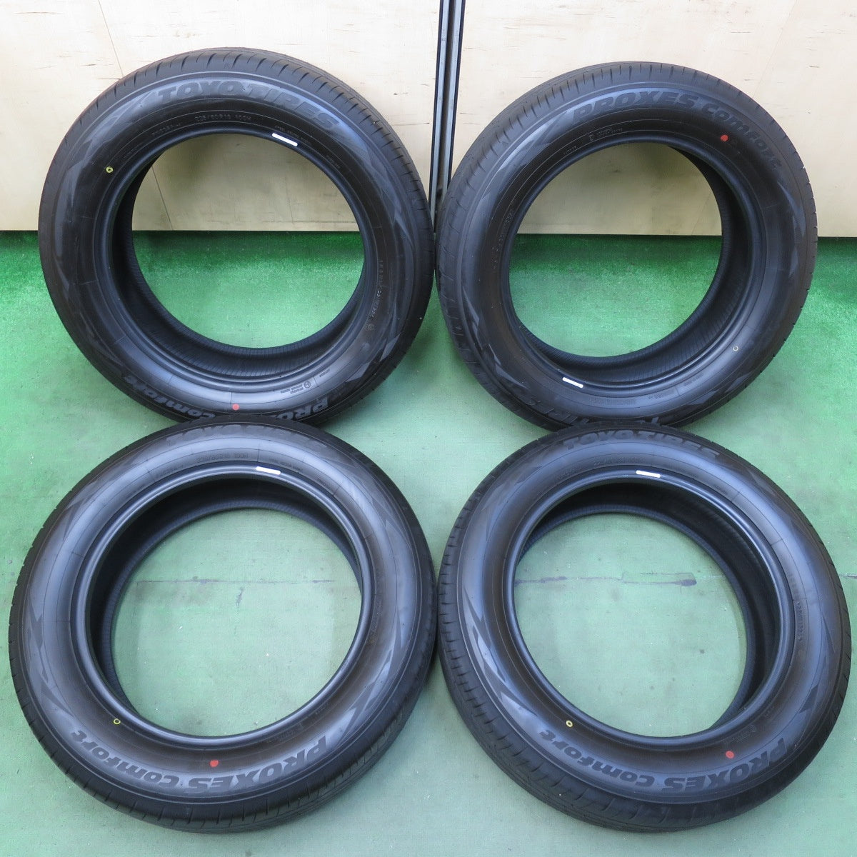 新車外し！25年★225/60R18 トーヨー プロクセス Comfort コンフォート タイヤ 18インチ 40系 アルファード ヴェルファイア 等★5110702イノタ