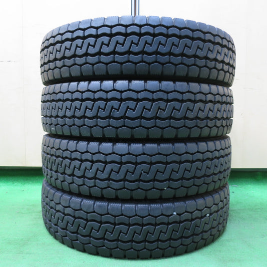 *送料無料* バリ溝！20年！9.5分以上★トラック タイヤ 195/85R16 114/112N ブリヂストン エコピア M812 ミックス オールシーズン 16インチ★4071605イノタ