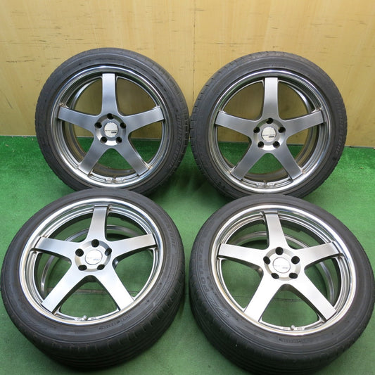 キレイ★ベンツ 等 SSR EXECUTOR EX01 タナベ 255/40R19 ブリヂストン ポテンザ S001 エグゼキューター 19インチ PCD112/5H★6052808HAノ