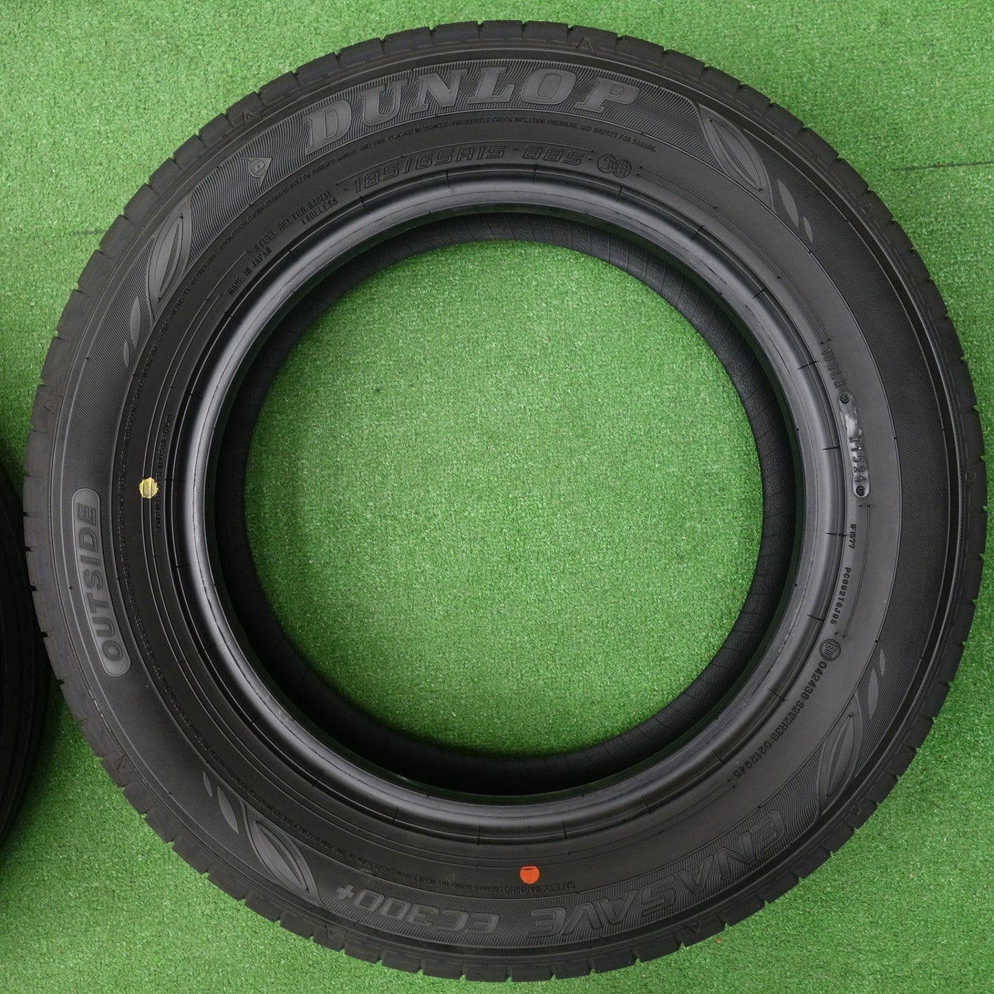 新車外し！26年★185/65R15 ダンロップ エナセーブ EC300+ タイヤ 15インチ アクア フリード シエンタ 等★6052901KTノタ