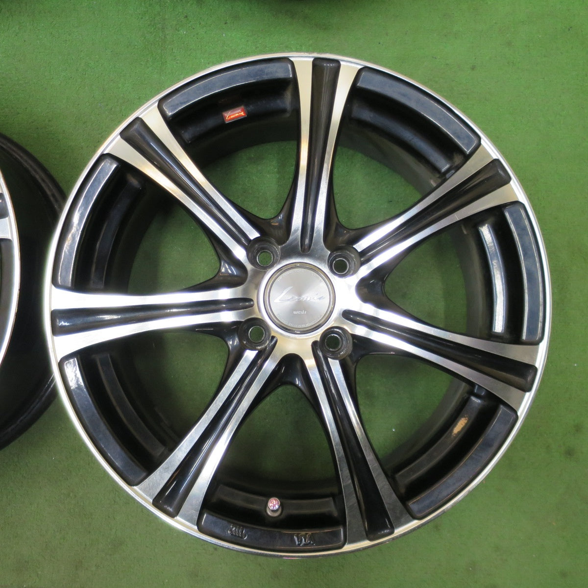 4本価格★Leonis KH weds 16インチ ホイール レオニス ウェッズ 16×6J PCD100/4H★6061302NGホ