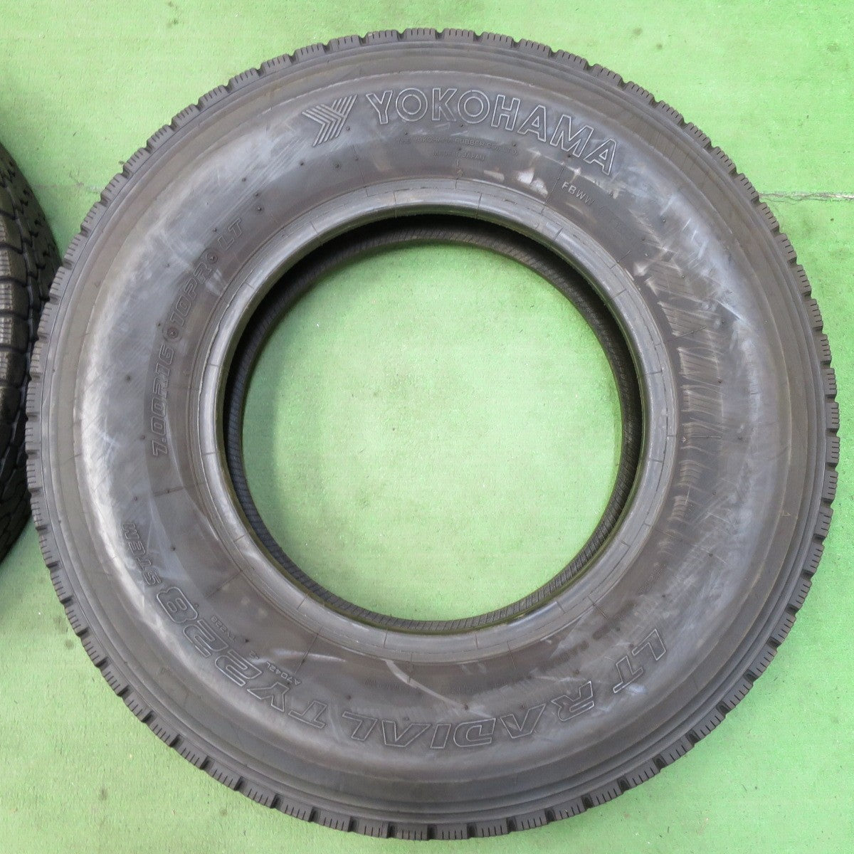 バリ溝！9分★トラック タイヤ 7.00R16 10PR ヨコハマ LT ラジアル TY228 STEM オールシーズン ミックス 16インチ★5062611イノタ