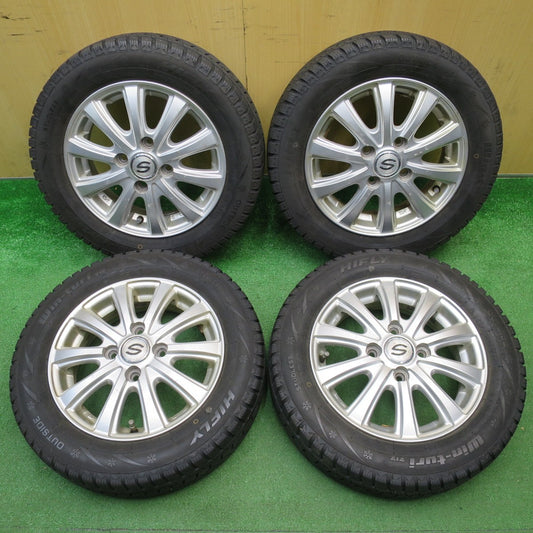 4本価格！22年★スタッドレス 155/65R13 ハイフライ Win-turi 212 社外 アルミ 13インチ PCD100/4H★5122401NJス