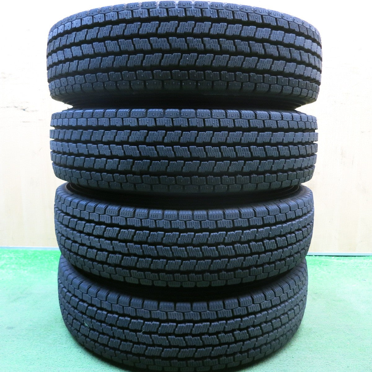 超バリ溝！24年！ほぼ10分★スタッドレス 155/80R14 88/86N ヨコハマ アイスガード iG91 スチール 14インチ PCD100/4H★5081406HAス