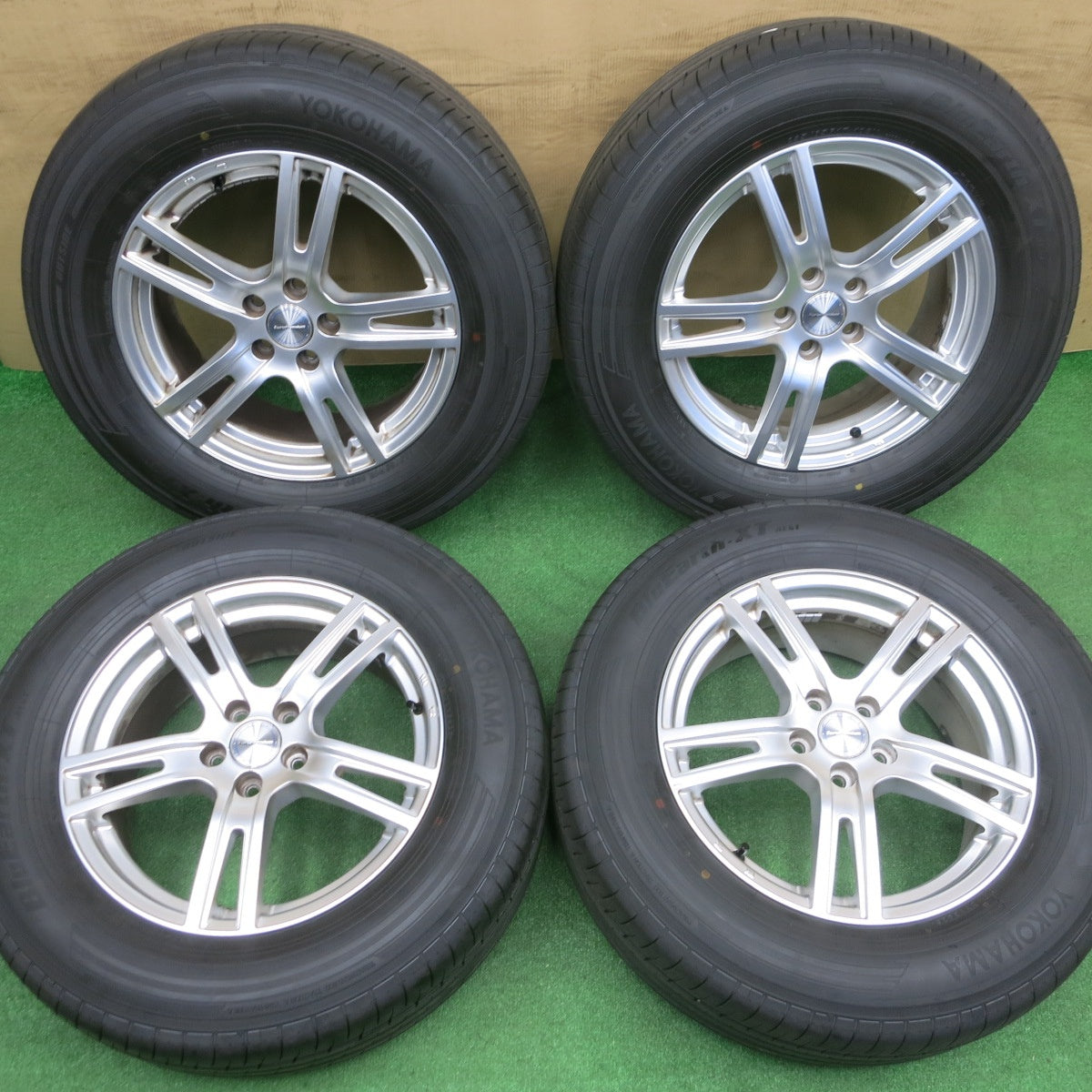 バリ溝！25年！9.5分★ボルボ 等 EuroPremium GENT 235/65R17 ヨコハマ BluEarth-XT AE61 ユーロプレミアム ゲント 17インチ PCD108/5H★6020103NKノ