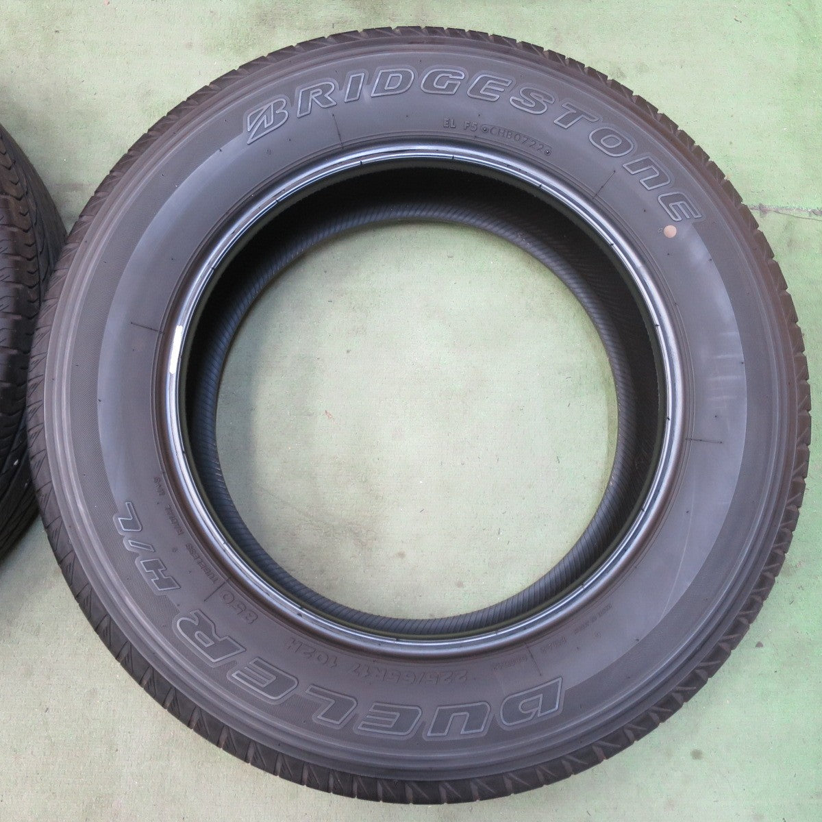 バリ溝！22年！9分★225/65R17 ブリヂストン デューラー H/L 850 DUELER タイヤ 17インチ RAV4 ハリアー CR-V エクストレイル 等★6060404イノタ