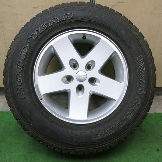 ほぼ未使用！1本★ジープ JK ラングラー 純正 245/75R17 グッドイヤー WRANGLER 17インチ PCD127/5H★5082303ナノ