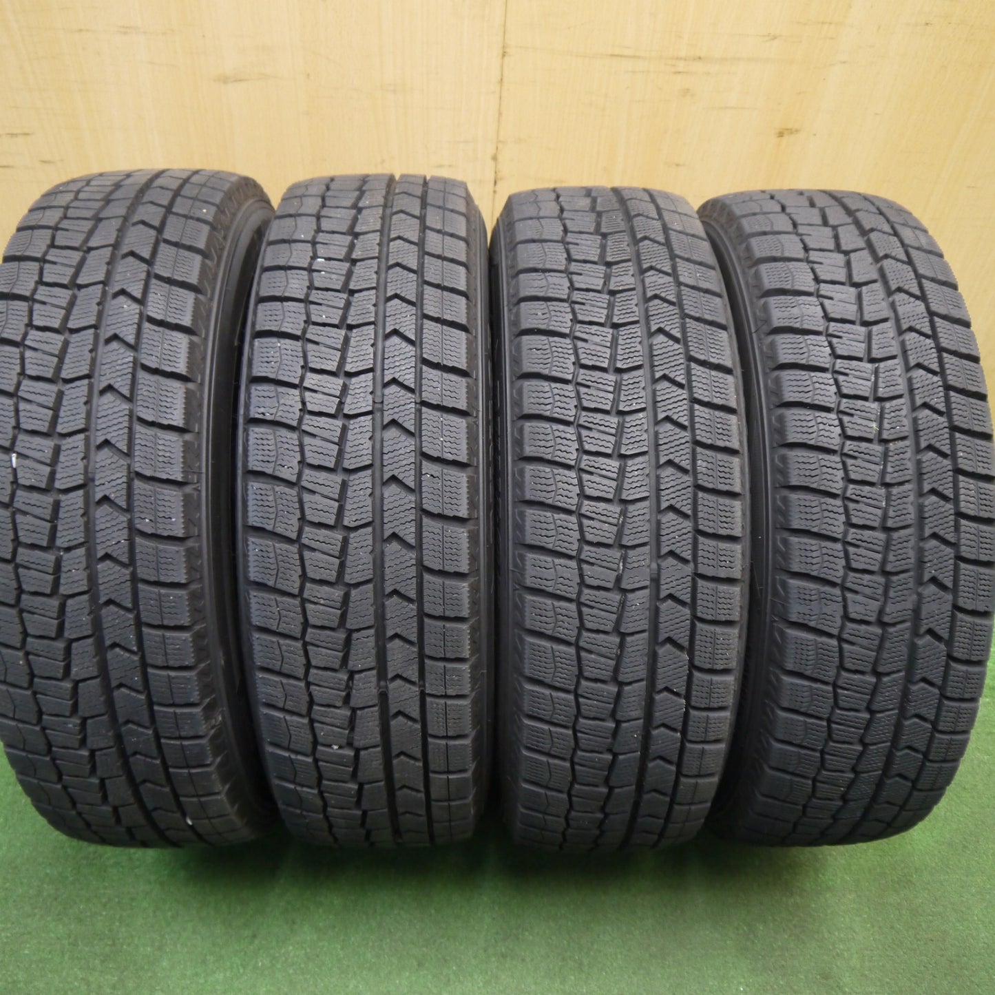 バリ溝！24年！9.5分★スタッドレス 175/65R15 ダンロップ ウインターマックス WM02 dP devotion dPデボーション 15インチ PCD100/4H★6021001Hス