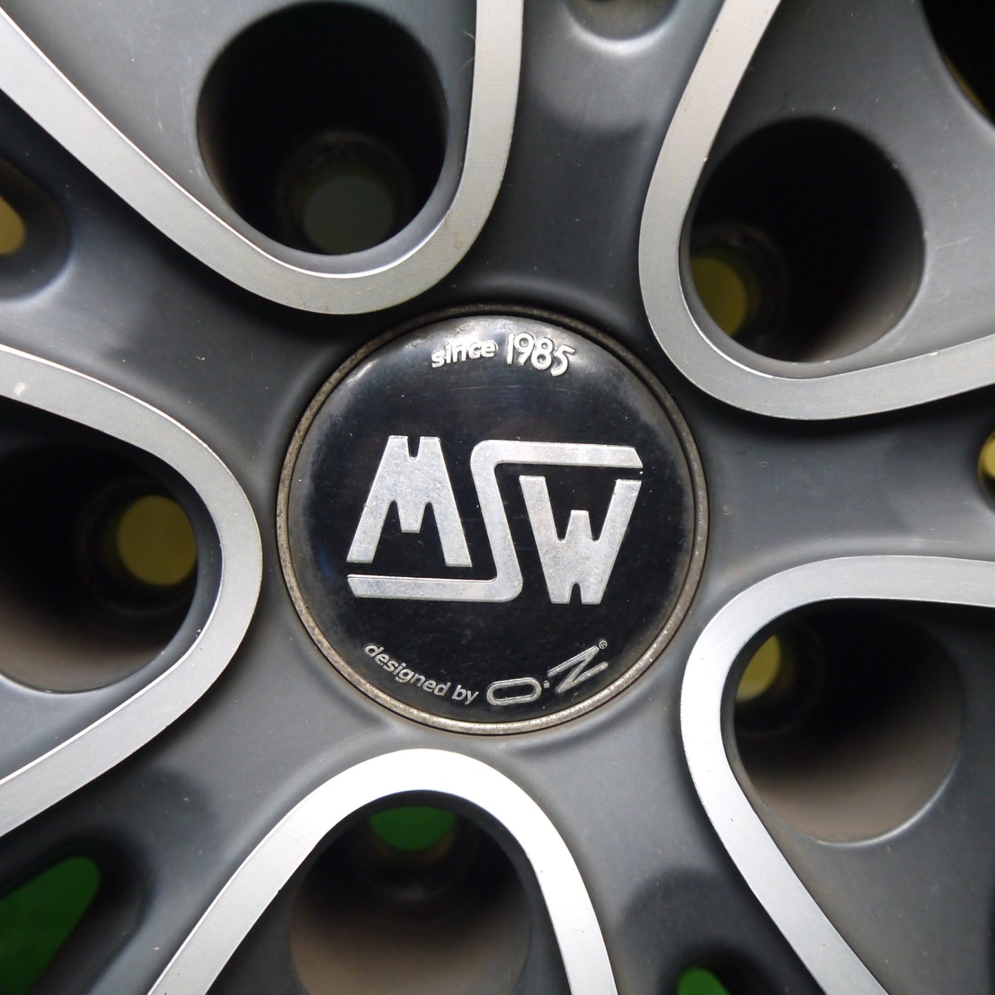 キレイ★BMW 等 O・Z MSW27 225/55R17 スタッドレス ミシュラン X-ICE3+ OZ 17インチ PCD112/5H★5102003Hス