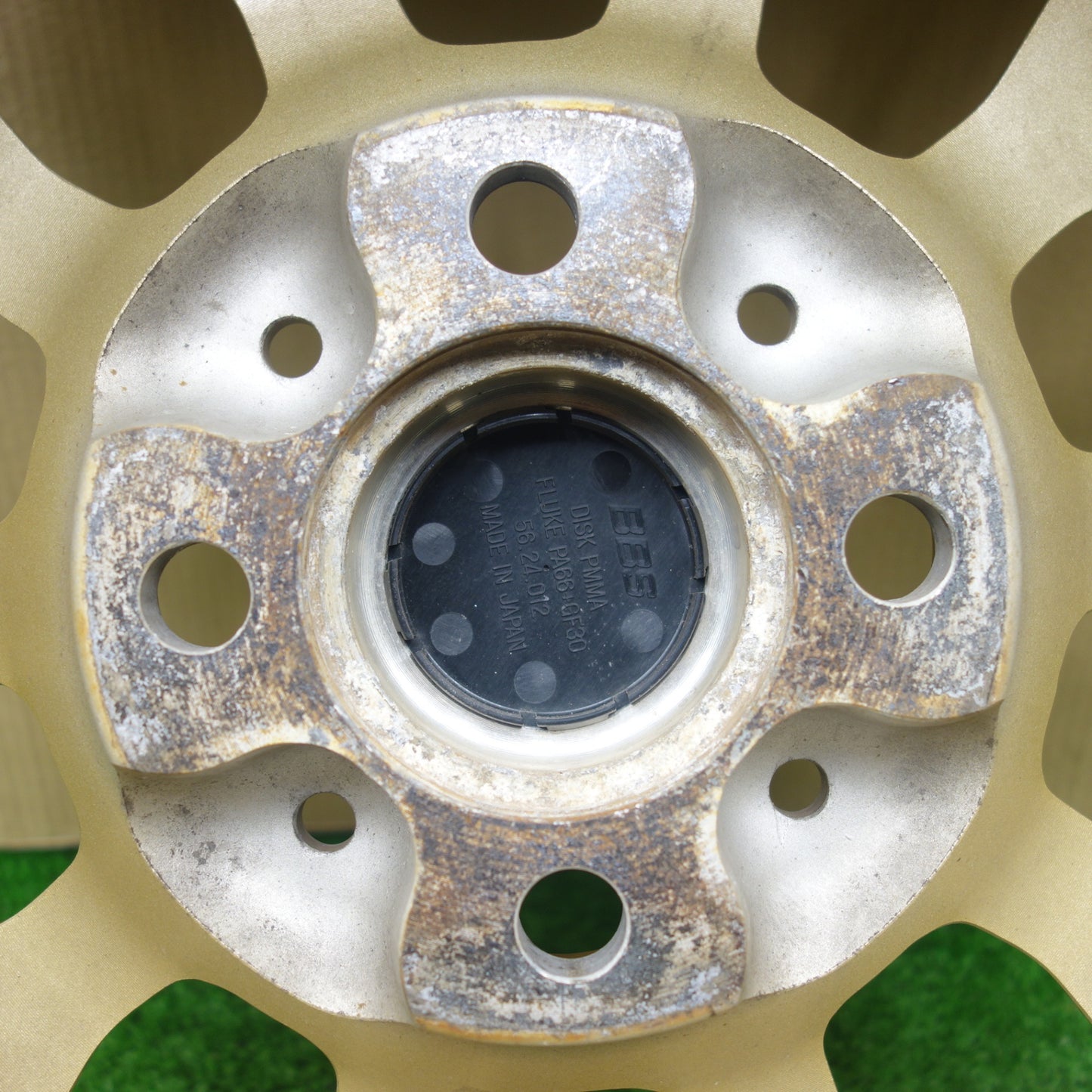 キレイ★BBS RG357 鍛造 15インチ ホイール 15×6.5J PCD100/4H★6010905KTホ