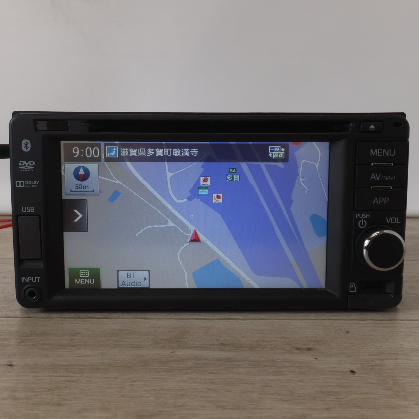 [送料無料] ★クラリオン製 ダイハツ 純正 メモリーナビ 86100-B2131 QY-1032D-A[33]★