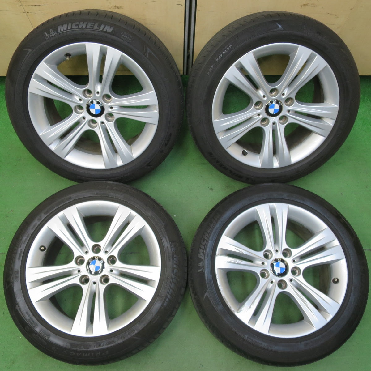 4本価格★BMW 3シリーズ F30 F31 純正 225/50R17 ミシュラン プライマシー3 ZP MOE 17インチ PCD120/5H★5051720イノ
