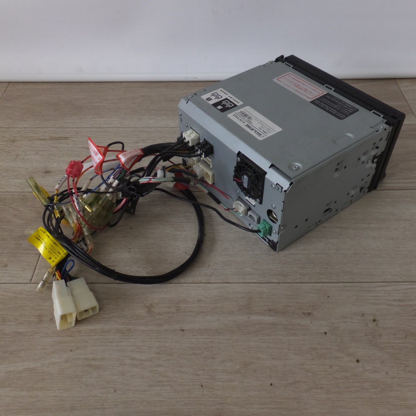 [送料無料] 現状品★富士通テン イクリプス ECLIPSE メモリーナビゲーション AVN7500S　地図SDカード 欠品[37]★