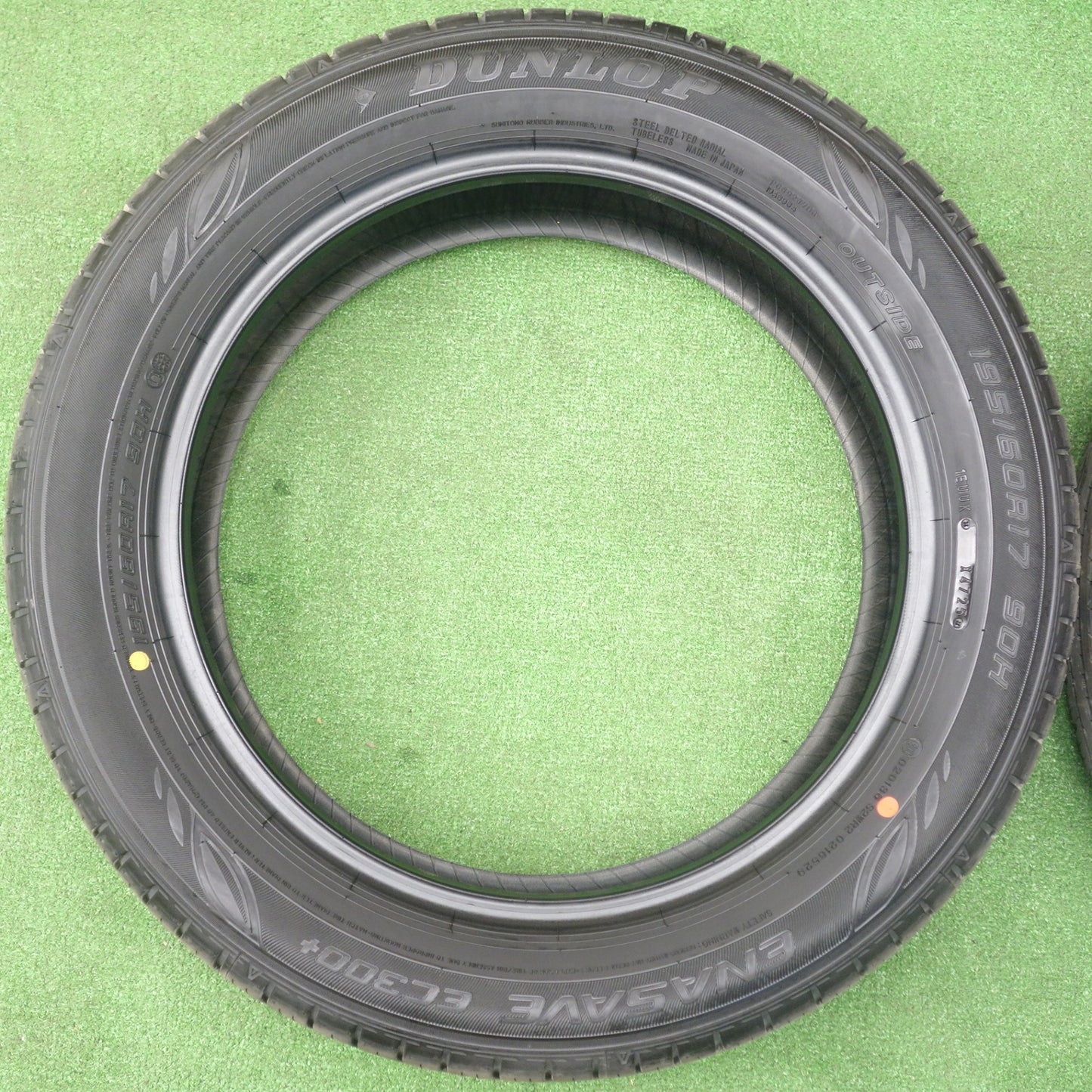 新車外し！25年★195/60R17 ダンロップ エナセーブ EC300+ タイヤ 17インチ ライズ ロッキー 等★6021804KTノタ
