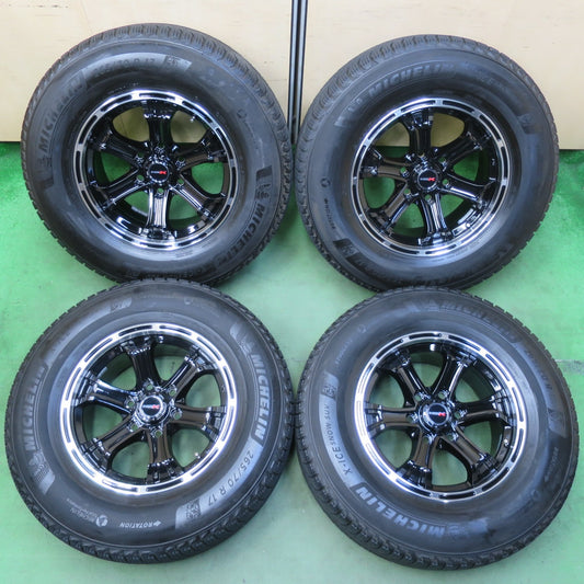 超バリ溝！23年！キレイ！ほぼ10分★スタッドレス 265/70R17 ミシュラン X-ICE SNOW SUV B-MUD K 17インチ PCD139.7/6H★5101709イス