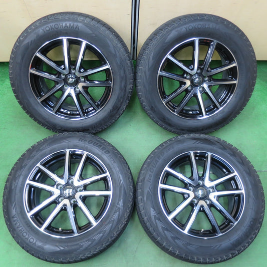 [送料無料] バリ溝！キレイ！8.5分★スタッドレス 225/65R17 ヨコハマ アイスガード G075 STRANGER ストレンジャー 17インチ PCD114.3/5H★5011108イス