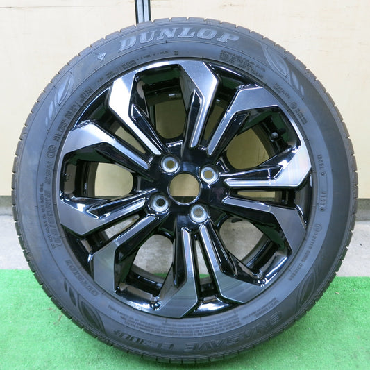 [送料無料] バリ溝！23年！9分！1本★ホンダ GR系 フィット クロスター 純正 185/60R16 ダンロップ エナセーブ EC300+ 16インチ PCD100/4H★4091301ナノ