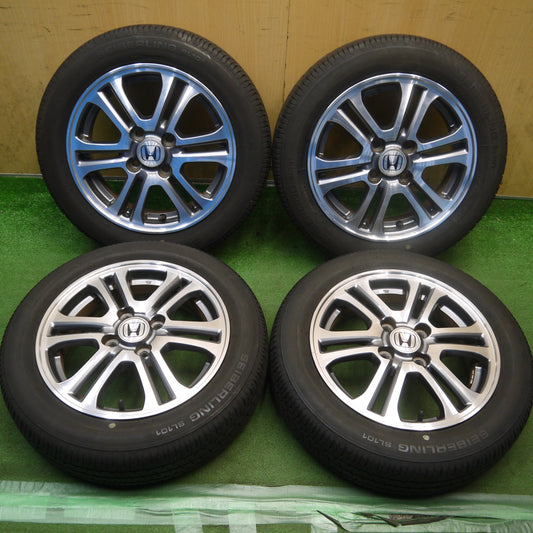 4本価格！23年◎ホンダ JF1 JF2 N-BOX カスタム 純正 155/65R14 セイバーリング SL101 14インチ PCD100/4H◎6092805Hノ