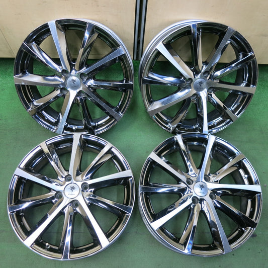4本価格★Kranze Vishunu weds クレンツェ ヴィシュヌ ウェッズ 17インチ ホイール 17×5.5J PCD100/4H★5071107SYホ