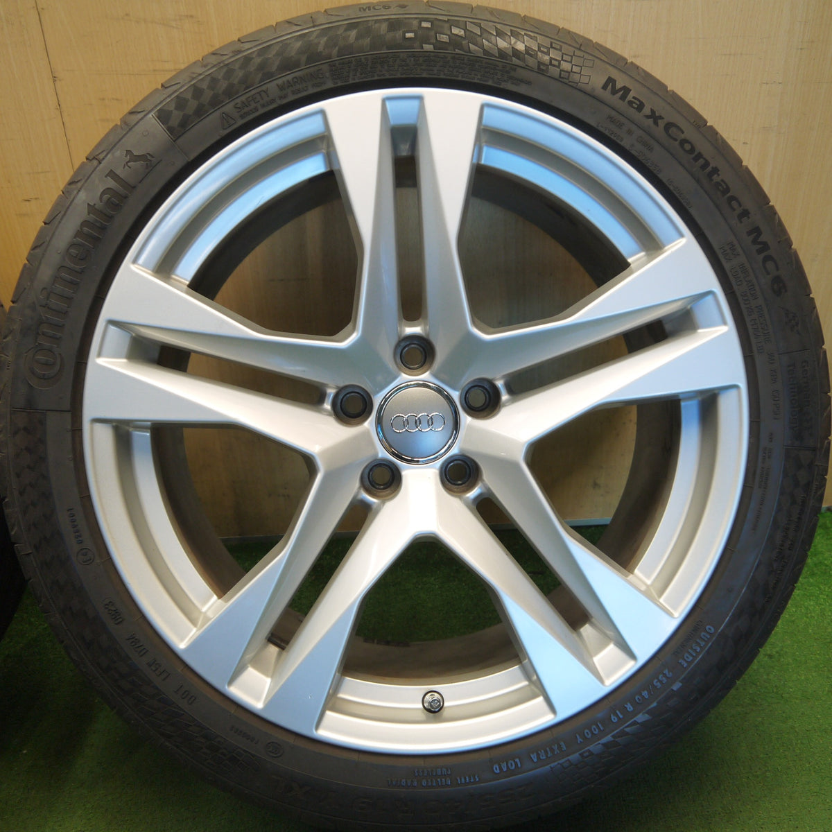 4本価格！23年◎アウディ A7 純正 255/40R19 コンチネンタル マックスコンタクト MC6 19インチ PCD112/5H◎6082503Hノ