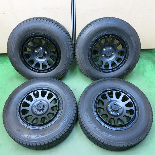 バリ溝！キレイ！9.5分★DELTA FORCE OVAL CRIMSON 225/70R16 スタッドレス ブリヂストン ブリザック DM-V3 デルタ フォース オーバル PCD114.3/5H★5073005SYス